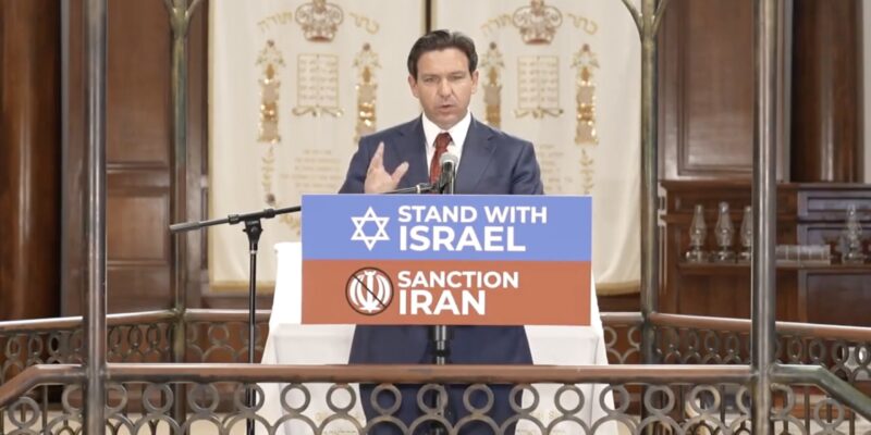 DeSantis Proposes 'Strongest Sanctions of Any State' on Iran